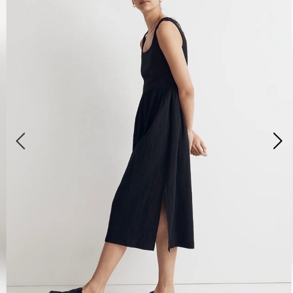 Madewell mid tank midi dress size M - Picture 4 of 9